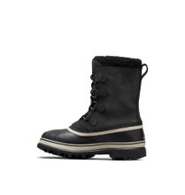 Sorel Winterstiefel Caribou (Nubukleder, wasserdicht) schwarz Herren
